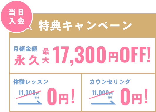 特典キャンペーン