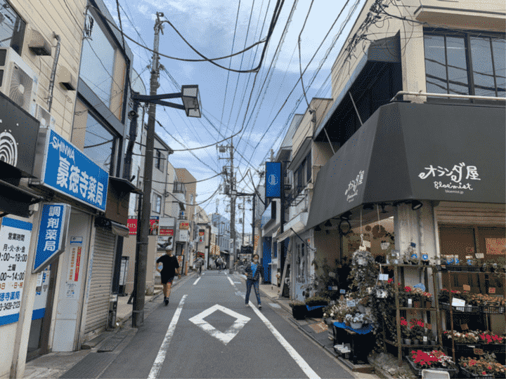 豪徳寺店（セミパーソナル）までの道のり