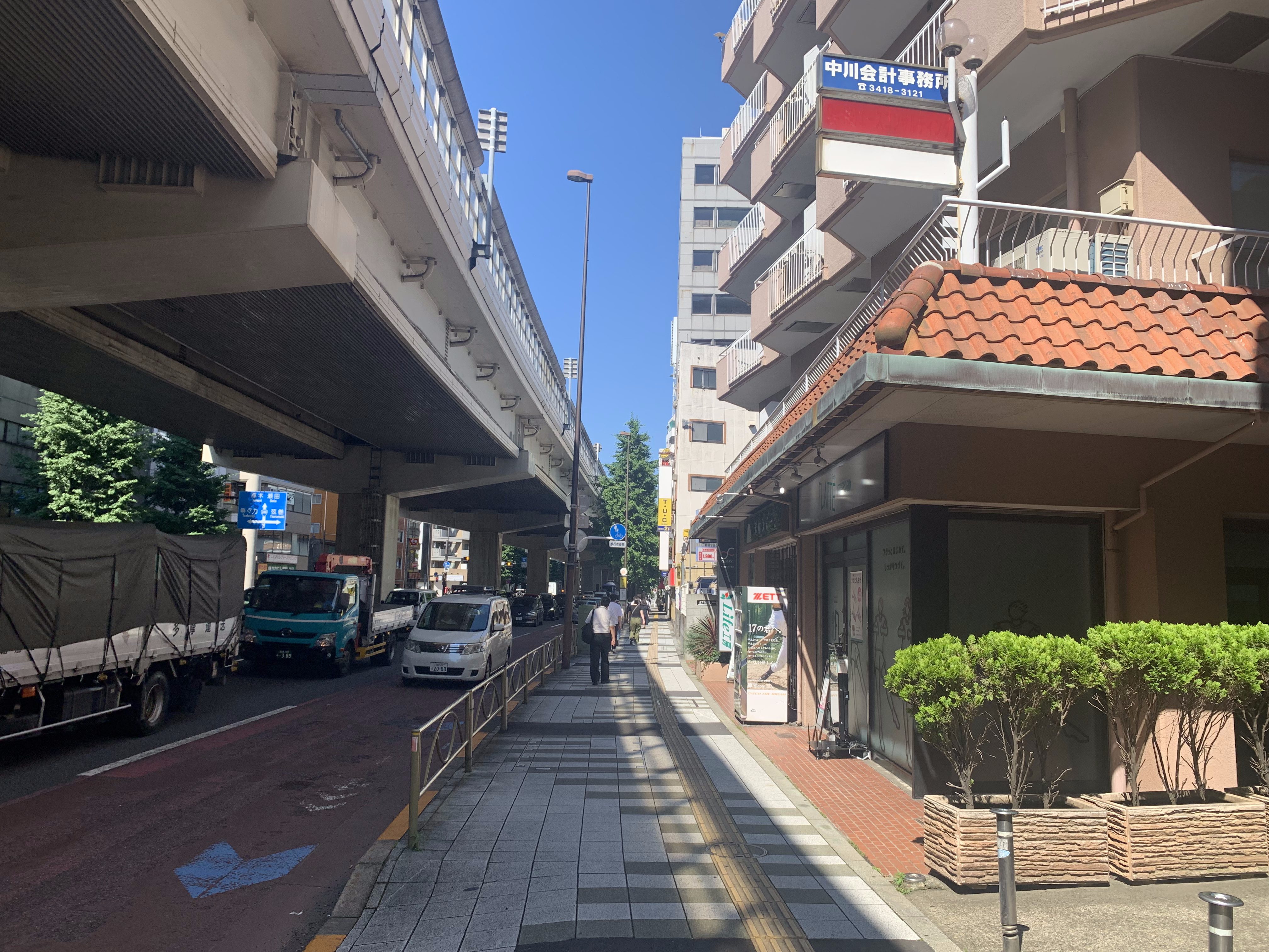 駒沢大学店までの道のり