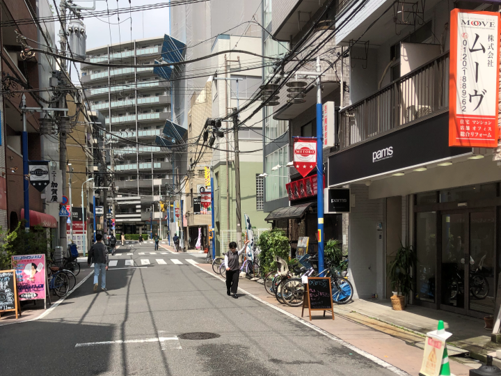 板橋店までの道のり