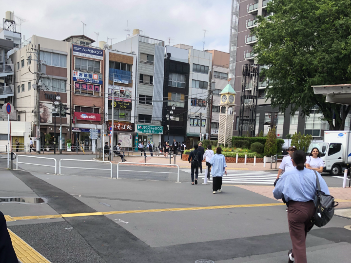 板橋店までの道のり