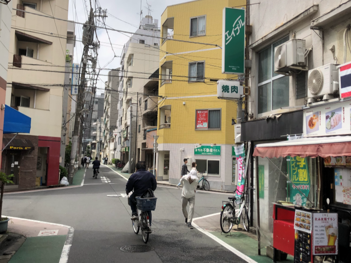 板橋店までの道のり