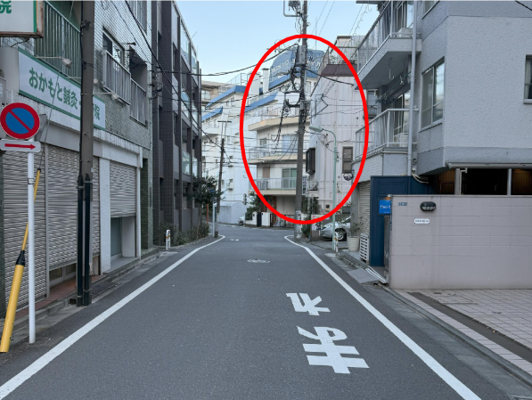 大森店までの道のり